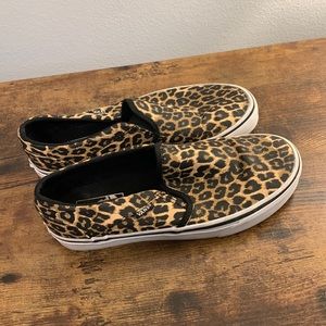 Cheetah vans / womens 7.5